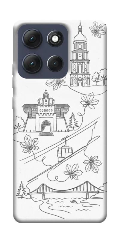 Чохол itsPrint Kyiv spirit для Motorola Moto G86 Power, love ukraine, купити оптом з доставкою