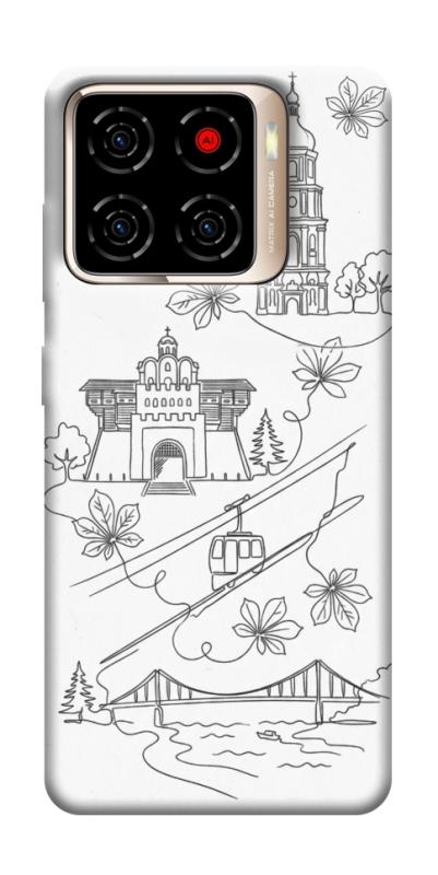 Чохол itsPrint Kyiv spirit для ZTE Blade A56, love ukraine, купити оптом з доставкою