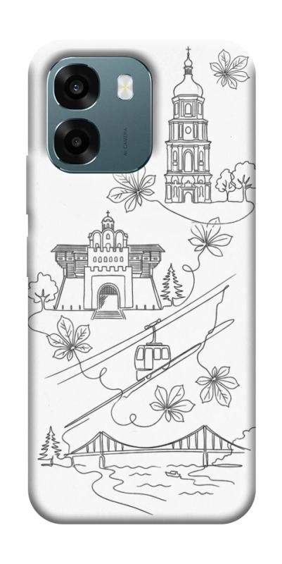 Чохол itsPrint Kyiv spirit для Oppo A6, love ukraine, купити оптом з доставкою