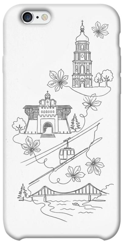 Чохол itsPrint Kyiv spirit для Apple iPhone 6/6s (4.7"), love ukraine, купити оптом з доставкою