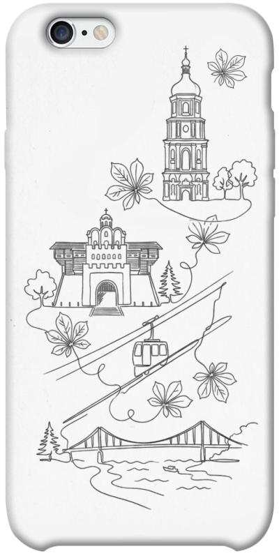 Чохол itsPrint Kyiv spirit для Apple iPhone 6/6s plus (5.5"), love ukraine, купити оптом з доставкою