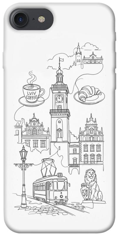 Чохол itsPrint Lviv spirit для Apple iPhone 7 / 8 (4.7"), love ukraine, купити оптом з доставкою