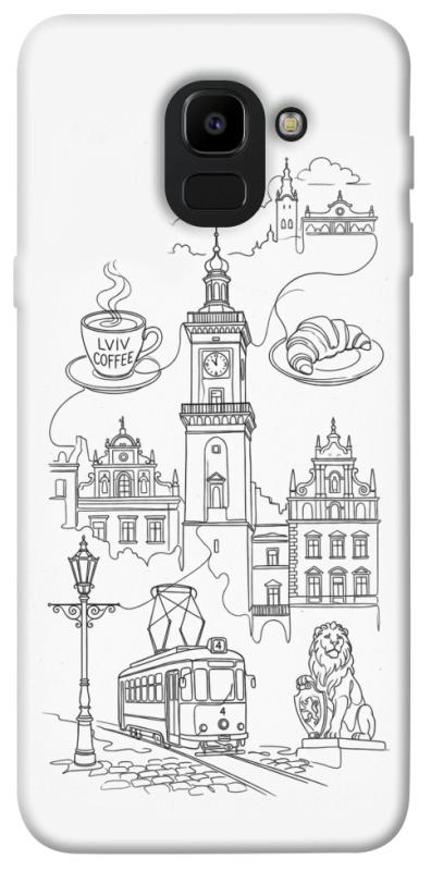Чехол itsPrint Lviv spirit для Samsung J600F Galaxy J6 (2018), love ukraine, купить оптом с доставкой