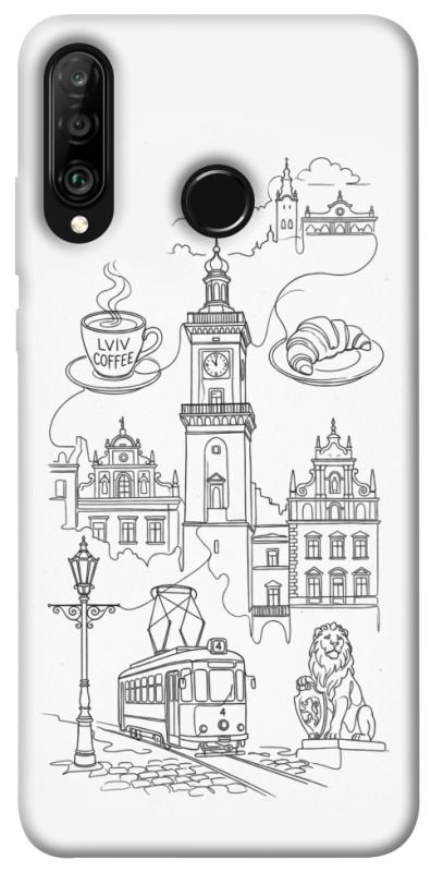 Чехол itsPrint Lviv spirit для Huawei P30 lite, love ukraine, купить оптом с доставкой