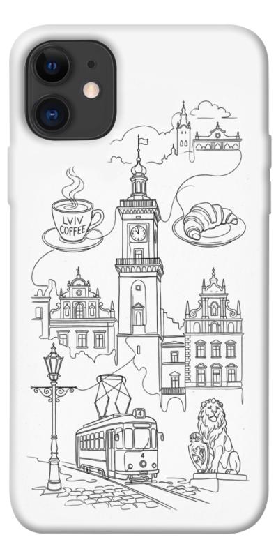 Чехол itsPrint Lviv spirit для Apple iPhone 11 (6.1"), love ukraine, купить оптом с доставкой