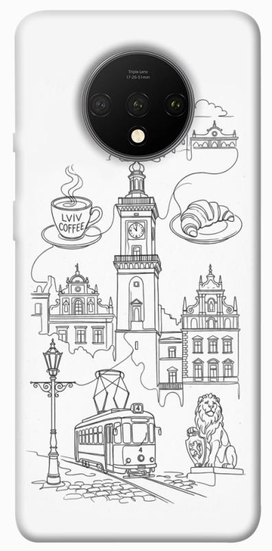 Чохол itsPrint Lviv spirit для OnePlus 7T, love ukraine, купити оптом з доставкою