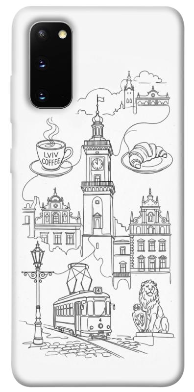 Чохол itsPrint Lviv spirit для Samsung Galaxy S20, love ukraine, купити оптом з доставкою