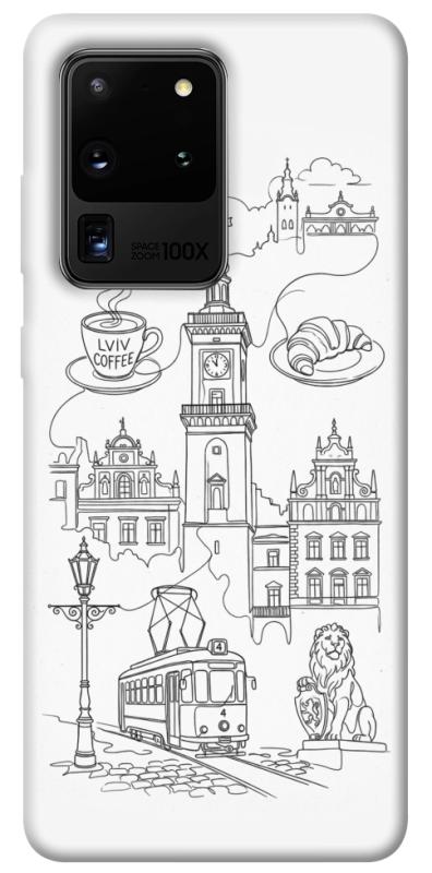 Чехол itsPrint Lviv spirit для Samsung Galaxy S20 Ultra, love ukraine, купить оптом с доставкой