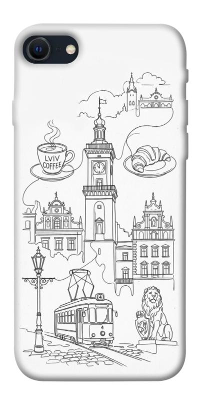 Чехол itsPrint Lviv spirit для Apple iPhone SE (2020), love ukraine, купить оптом с доставкой