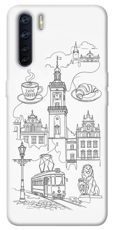 Чохол itsPrint Lviv spirit для Oppo A91, love ukraine, купити оптом з доставкою