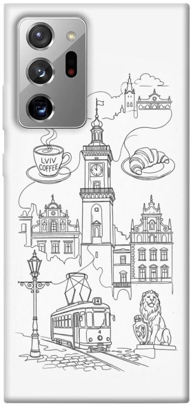 Чехол itsPrint Lviv spirit для Samsung Galaxy Note 20 Ultra, love ukraine, купить оптом с доставкой