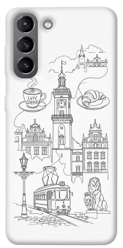 Чохол itsPrint Lviv spirit для Samsung Galaxy S21, love ukraine, купити оптом з доставкою