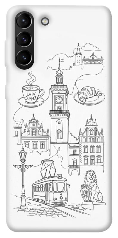 Чохол itsPrint Lviv spirit для Samsung Galaxy S21+, love ukraine, купити оптом з доставкою