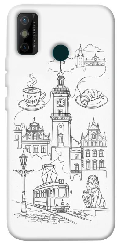 Чохол itsPrint Lviv spirit для TECNO Spark 6 Go, love ukraine, купити оптом з доставкою