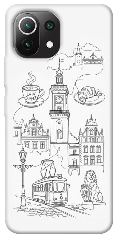 Чехол itsPrint Lviv spirit для Xiaomi Mi 11 Lite, love ukraine, купить оптом с доставкой