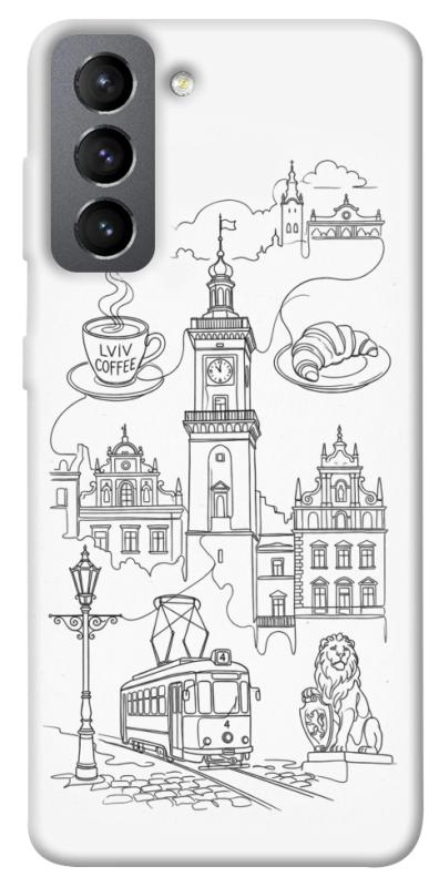 Чохол itsPrint Lviv spirit для Samsung Galaxy S21 FE, love ukraine, купити оптом з доставкою
