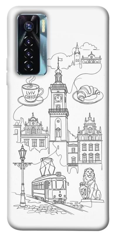 Чехол itsPrint Lviv spirit для TECNO Camon 17 Pro, love ukraine, купить оптом с доставкой