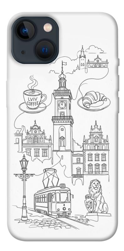 Чехол itsPrint Lviv spirit для Apple iPhone 13 (6.1"), love ukraine, купить оптом с доставкой