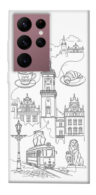 Чехол itsPrint Lviv spirit для Samsung Galaxy S22 Ultra, love ukraine, купить оптом с доставкой
