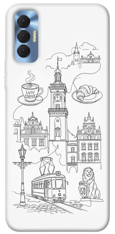 Чохол itsPrint Lviv spirit для TECNO Spark 8P, love ukraine, купити оптом з доставкою