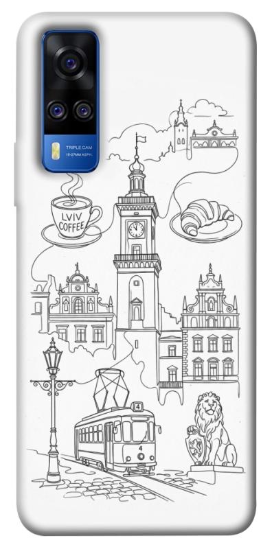 Чехол itsPrint Lviv spirit для Vivo Y51a, love ukraine, купить оптом с доставкой