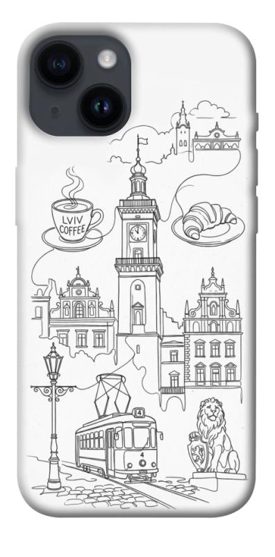 Чехол itsPrint Lviv spirit для Apple iPhone 14 (6.1"), love ukraine, купить оптом с доставкой