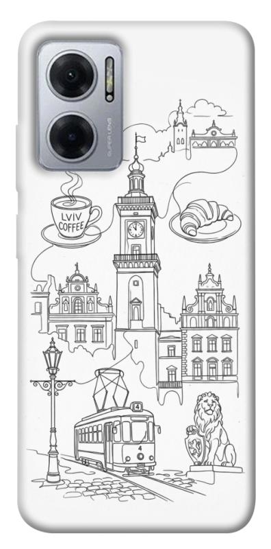Чехол itsPrint Lviv spirit для Xiaomi Redmi Note 11E, love ukraine, купить оптом с доставкой