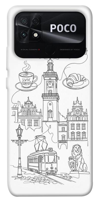 Чохол itsPrint Lviv spirit для Xiaomi Poco C40, love ukraine, купити оптом з доставкою