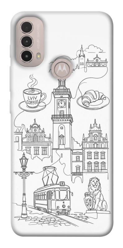 Чехол itsPrint Lviv spirit для Motorola Moto E40, love ukraine, купить оптом с доставкой