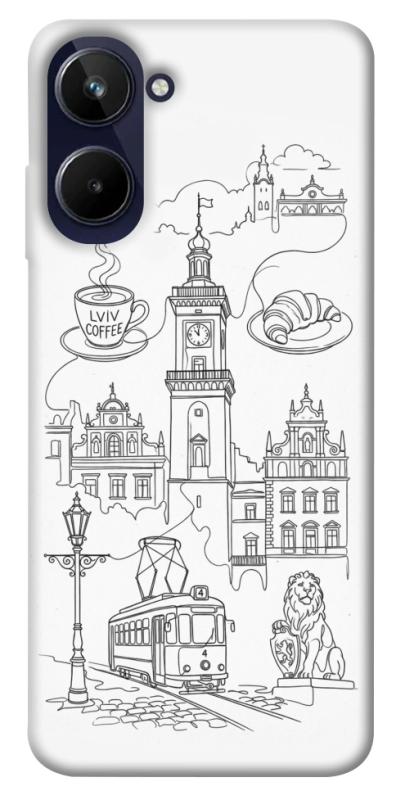 Чохол itsPrint Lviv spirit для Realme 10 4G, love ukraine, купити оптом з доставкою