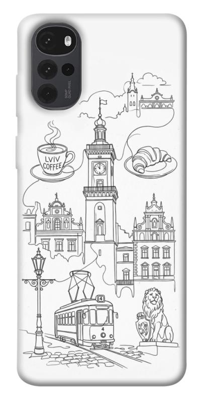 Чехол itsPrint Lviv spirit для Motorola Moto G22, love ukraine, купить оптом с доставкой
