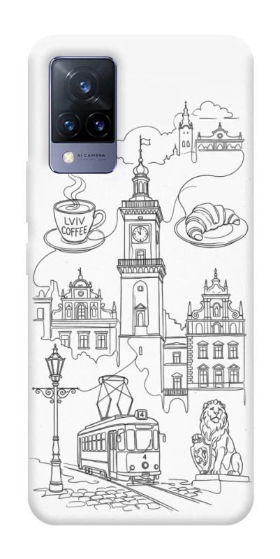 Чохол itsPrint Lviv spirit для Vivo V21, love ukraine, купити оптом з доставкою