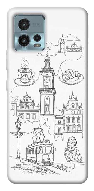 Чехол itsPrint Lviv spirit для Motorola Moto G72, love ukraine, купить оптом с доставкой