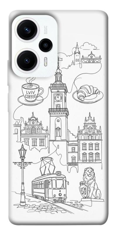 Чохол itsPrint Lviv spirit для Xiaomi Poco F5 / Note 12 Turbo, love ukraine, купити оптом з доставкою