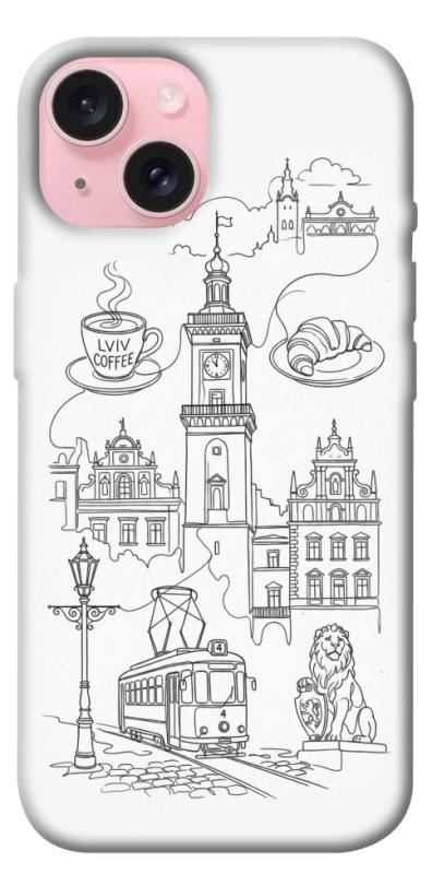 Чохол itsPrint Lviv spirit для Apple iPhone 15 (6.1"), love ukraine, купити оптом з доставкою