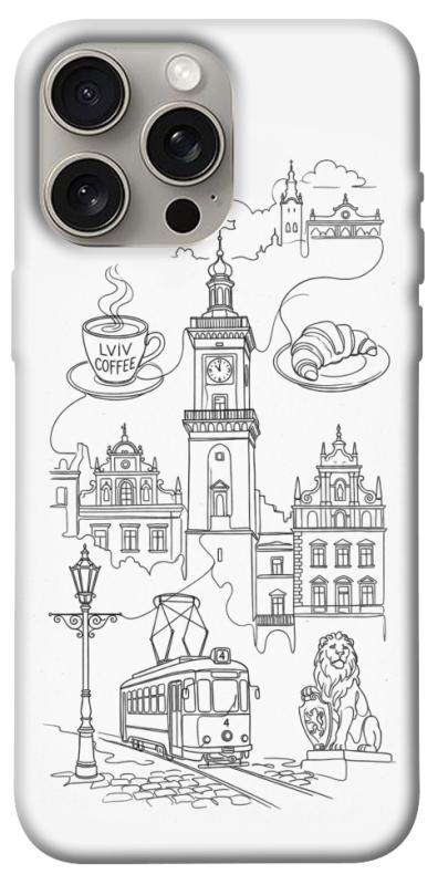 Чехол itsPrint Lviv spirit для Apple iPhone 15 Pro Max (6.7"), love ukraine, купить оптом с доставкой
