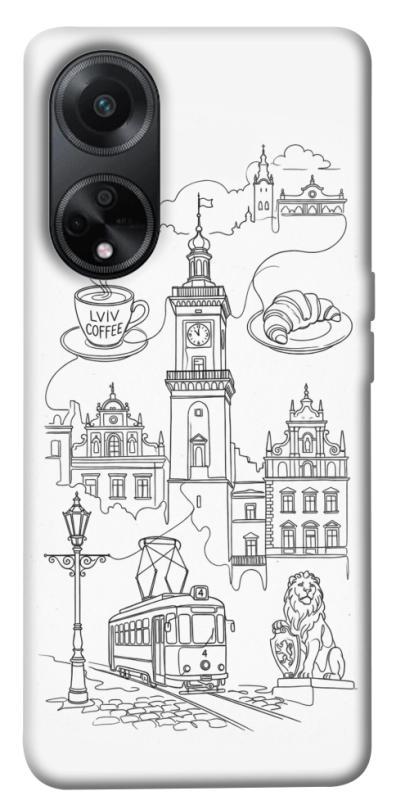 Чехол itsPrint Lviv spirit для Oppo A98, love ukraine, купить оптом с доставкой