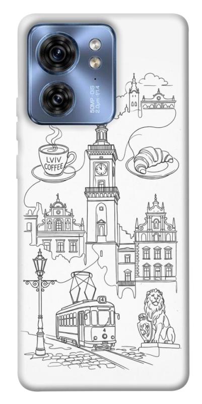 Чехол itsPrint Lviv spirit для Motorola Edge 40, love ukraine, купить оптом с доставкой