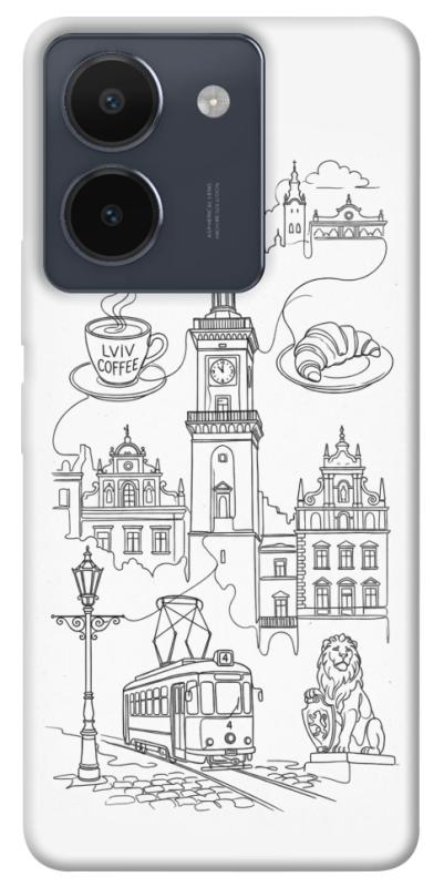 Чехол itsPrint Lviv spirit для Vivo Y36, love ukraine, купить оптом с доставкой
