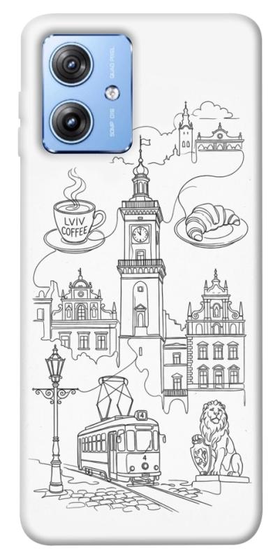 Чохол itsPrint Lviv spirit для Motorola Moto G84, love ukraine, купити оптом з доставкою
