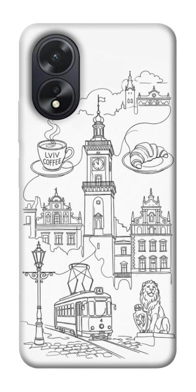Чехол itsPrint Lviv spirit для Oppo A38, love ukraine, купить оптом с доставкой
