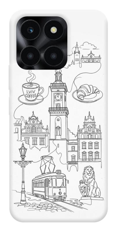 Чохол itsPrint Lviv spirit для Huawei Honor X6a, love ukraine, купити оптом з доставкою