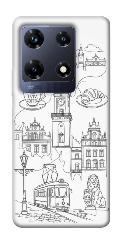 Чохол itsPrint Lviv spirit для Infinix Note 30 Pro, love ukraine, купити оптом з доставкою