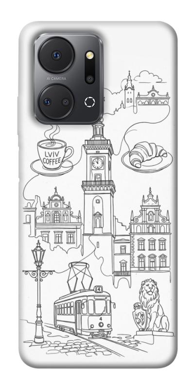 Чехол itsPrint Lviv spirit для Huawei Honor X7a, love ukraine, купить оптом с доставкой