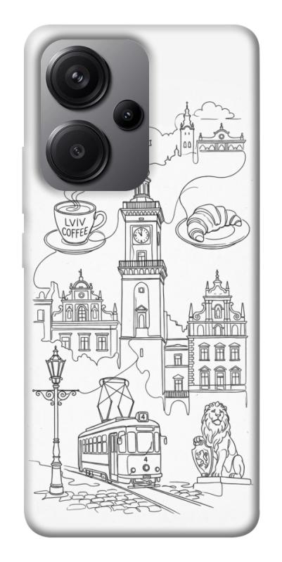 Чехол itsPrint Lviv spirit для Xiaomi Redmi Note 13 Pro+, love ukraine, купить оптом с доставкой