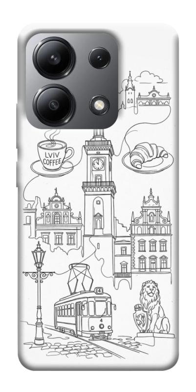 Чохол itsPrint Lviv spirit для Xiaomi Redmi Note 13 4G, love ukraine, купити оптом з доставкою