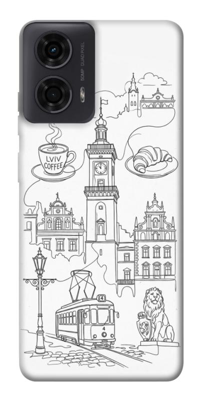 Чохол itsPrint Lviv spirit для Motorola Moto G24, love ukraine, купити оптом з доставкою