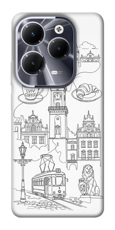 Чохол itsPrint Lviv spirit для Infinix Hot 40, love ukraine, купити оптом з доставкою