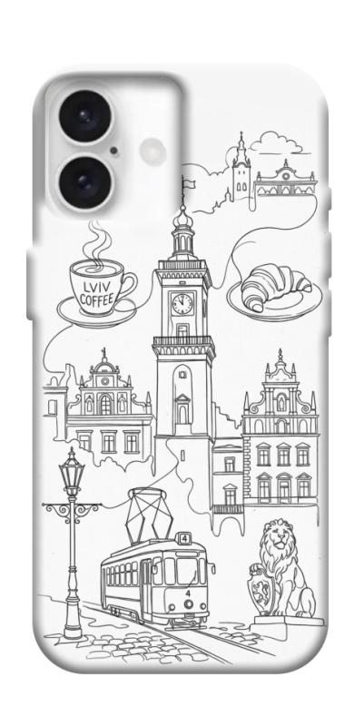 Чохол itsPrint Lviv spirit для Apple iPhone 16 Plus (6.7"), love ukraine, купити оптом з доставкою