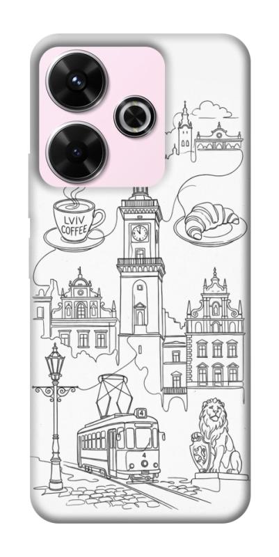 Чохол itsPrint Lviv spirit для Xiaomi Redmi 13 4G / Poco M6 4G, love ukraine, купити оптом з доставкою